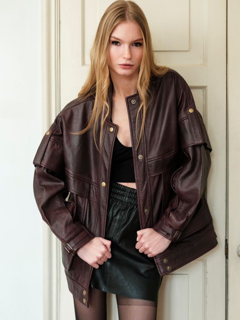 Chaqueta Holly Burdeo - Bor spa