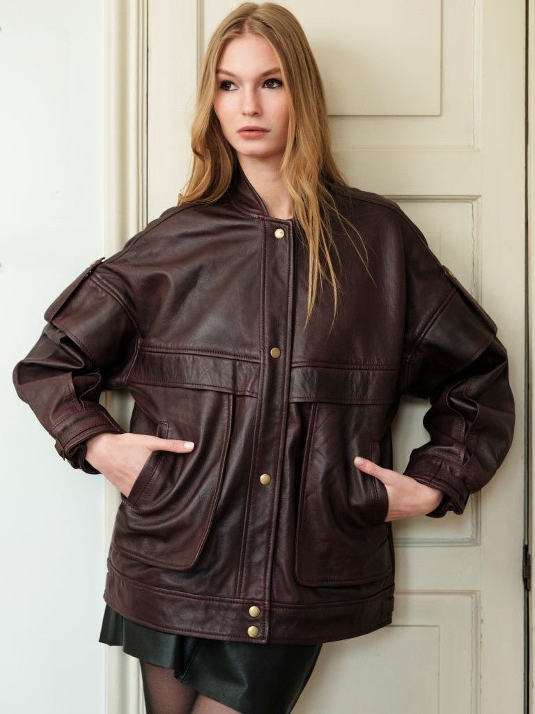 Chaqueta Holly Burdeo - Bor spa