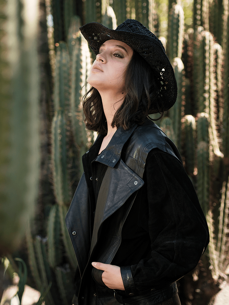 Chaqueta Ivy Vintage en cuero premium — BOR Boutique