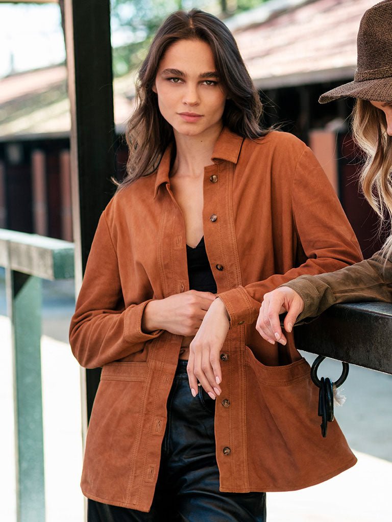 Chaqueta Mañio Camel - Bor spa
