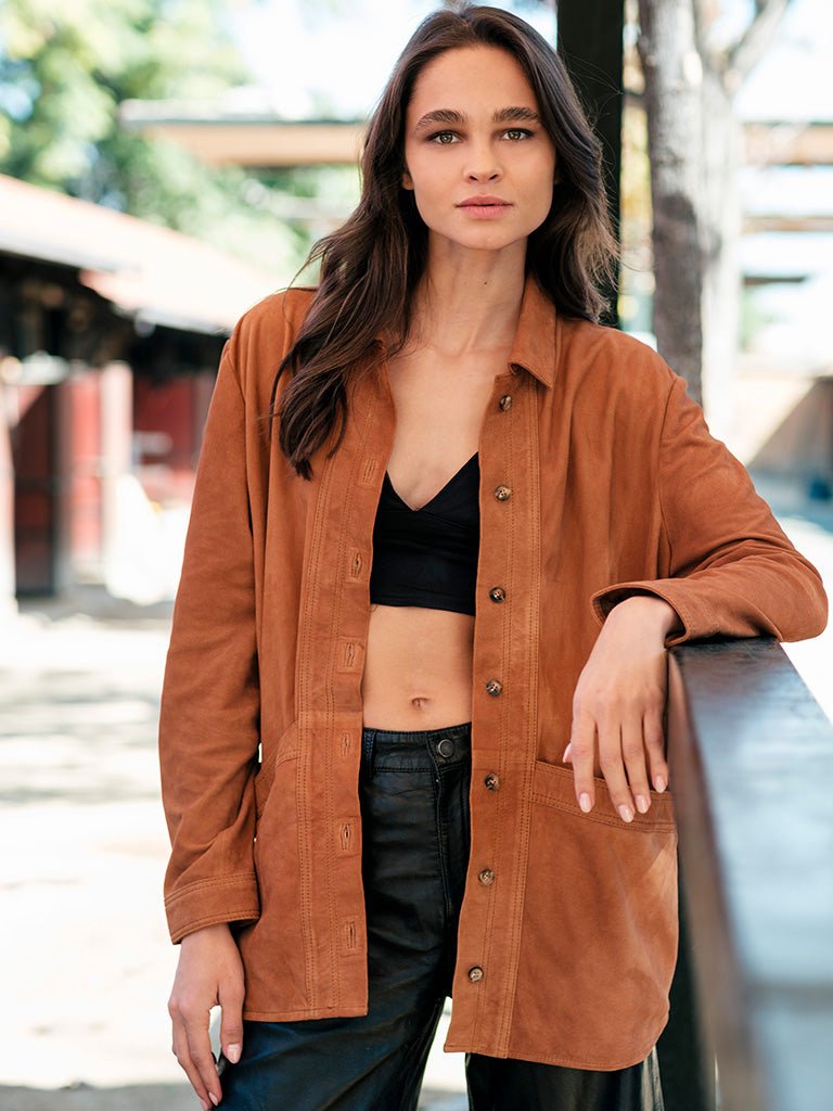 Chaqueta Mañio Camel - Bor spa